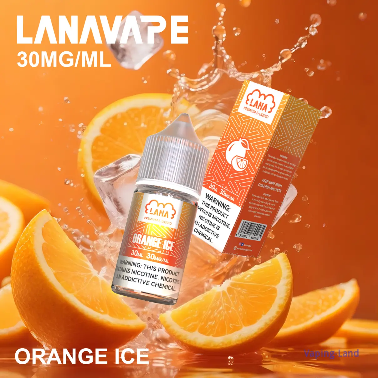 LANA煙彈橙冰口味